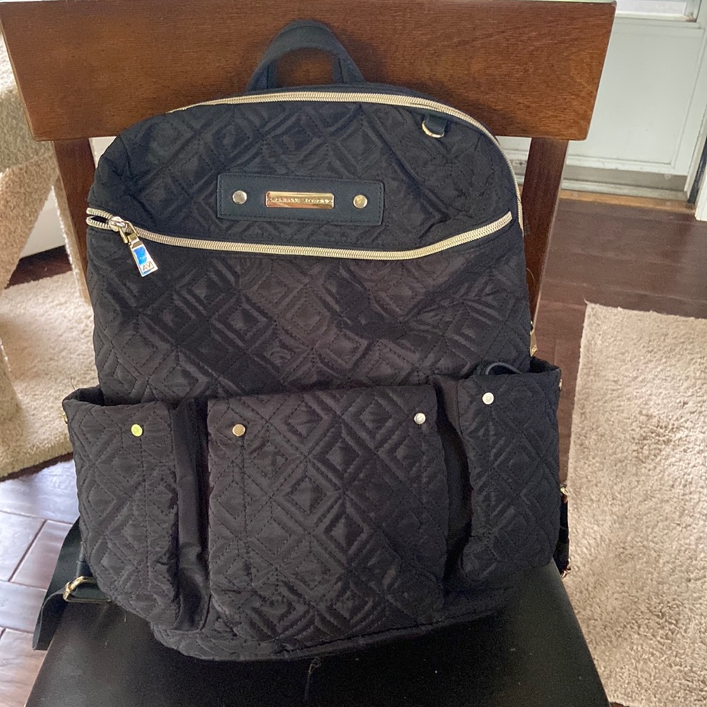 Adrienne Vittadini black backpack